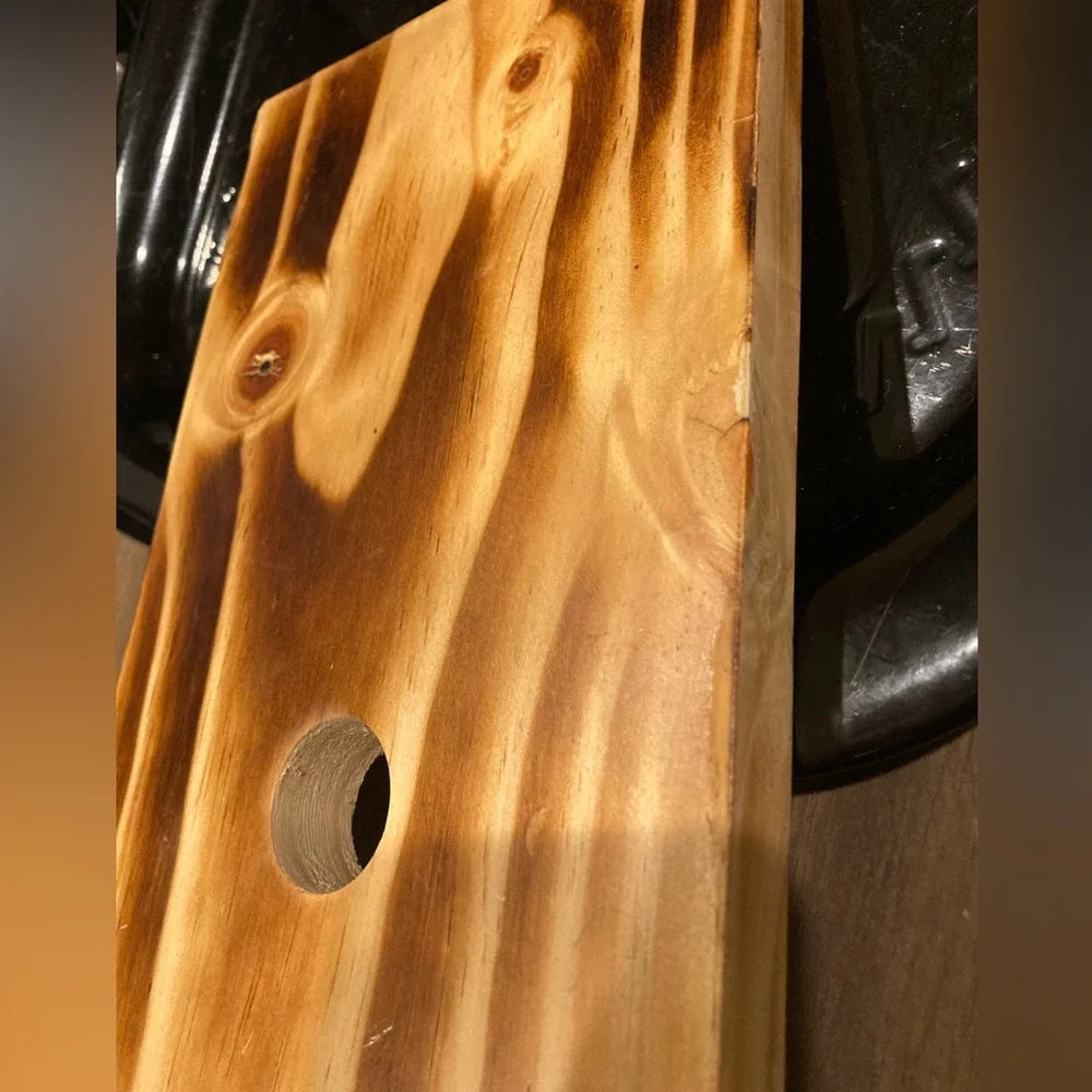 Wood for Rustic Toilet Paper Holder